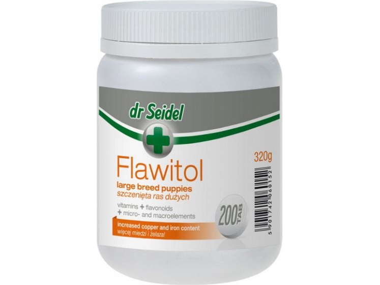 Dr Seidel Flawitol 200 Tabletten Für Grosse Rassen Duzych