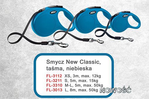 Flexi New Classic Klebeband M, 5M, 25Kg, Blau