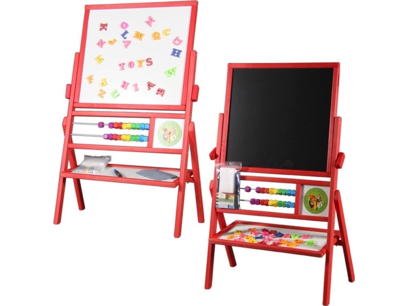 Rotary Board With 2-Row Abacus Red