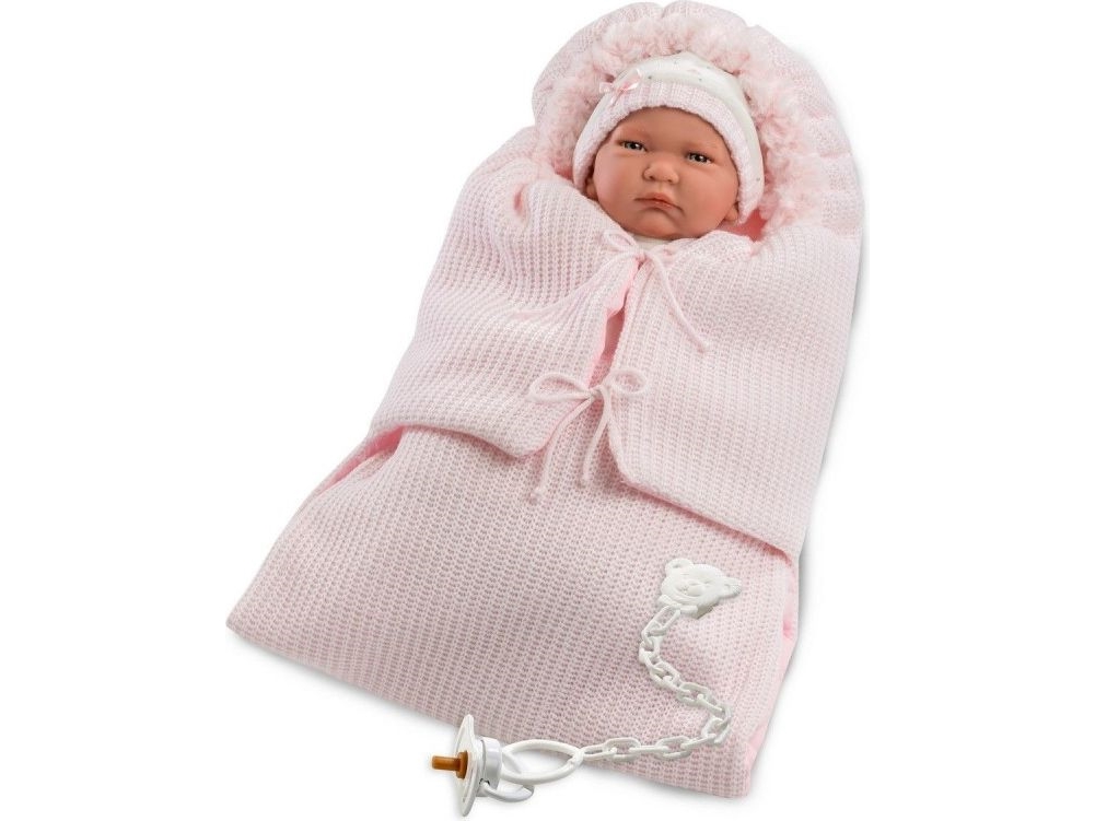 Llorens 74040 Lala Saco Cambiador Rosa 42 Cm
