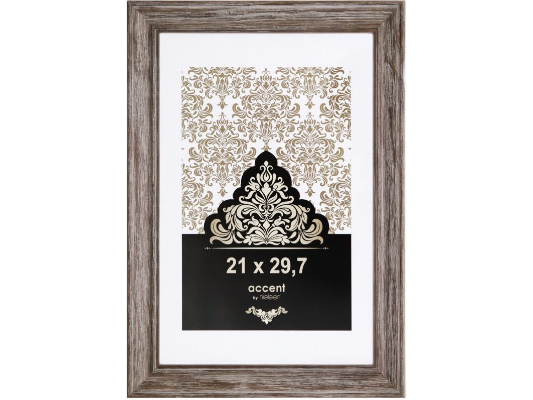 Nielsen Design 3221102 Bildwechselrahmen Papierformat: Din A4 Braun