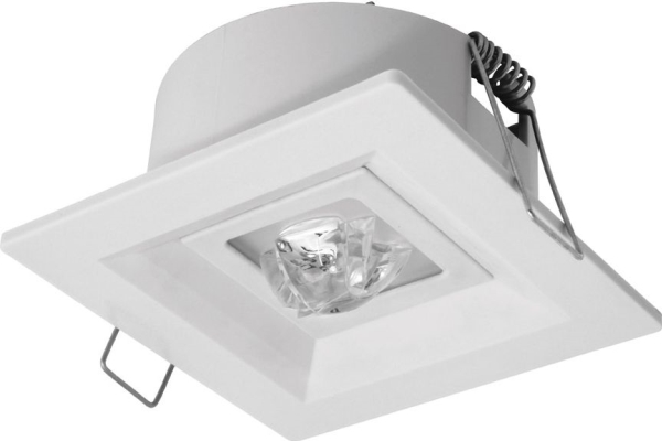 Nødlygte LOVATO P ECO LED 1W 125lm opt. koryt. 1h hvid