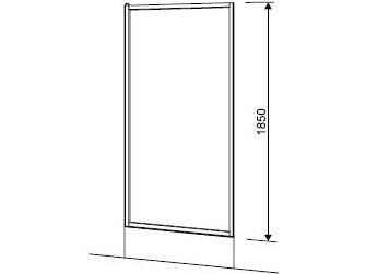Væg Atol Plus Esks80222 Glas Kolo (DWZ)