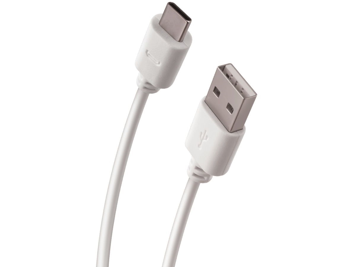 Forever Usb-A - Usb-C 1 M Usb-Kabel Hvid (T_0015238)