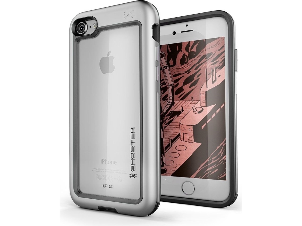 Ghostek Dėklas Atomic Slim Apple Iphone 7 8 Sidabrinė
