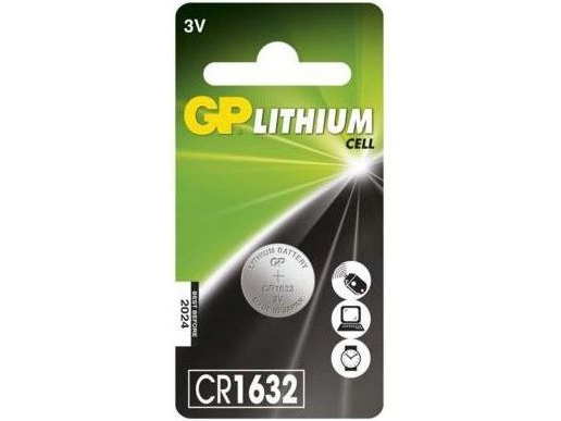 Cr 1632 Knapcellebatteri Lithium 3 V Gp-Batterien Gpcr1632 1 Stk
