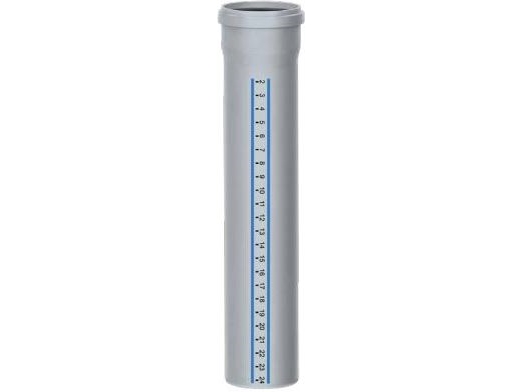 Magnaplast Invändigt dräneringsrör med muff 40mm 2m (10160) | Rör | GameStuff