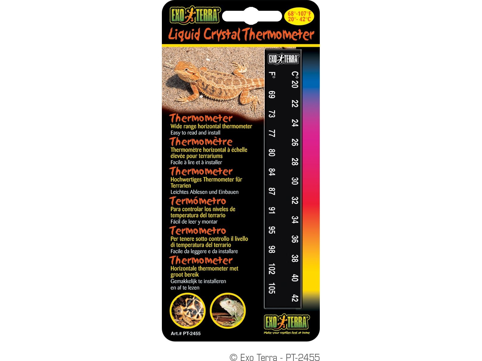Hagen Exoterra Stick-On Thermometer