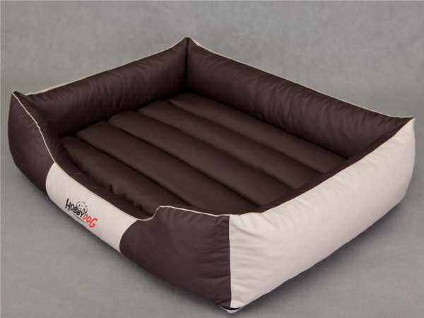 Hobbydog Comfort Bed - Brown With Beige Xxl