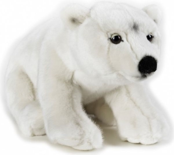 National Geographic Plüschtier Weißer Eisbär 35 Cm (003-70723)