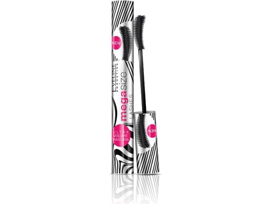 Eveline Maskara Mega Size Lashes Super Curl Curl 10Ml