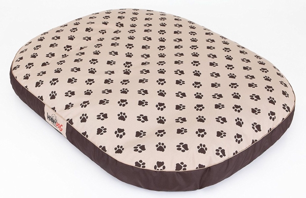 HOBBYDOG Mattress Oval - Beige with feet XXL | Sällskapsdjur - Hund - Hundens sovplats | GameStuff