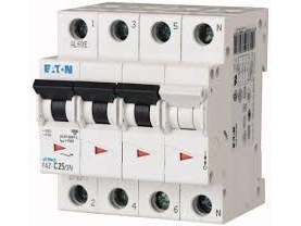 Eaton Leitungsschutzschalter 3+N C 6A 15Ka Ac Faz C6/3N (278969)