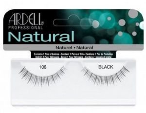 Ardell Natural 108 1 pair of Black false eyelashes | Smink - Ögon - Lösögonfransar | GameStuff