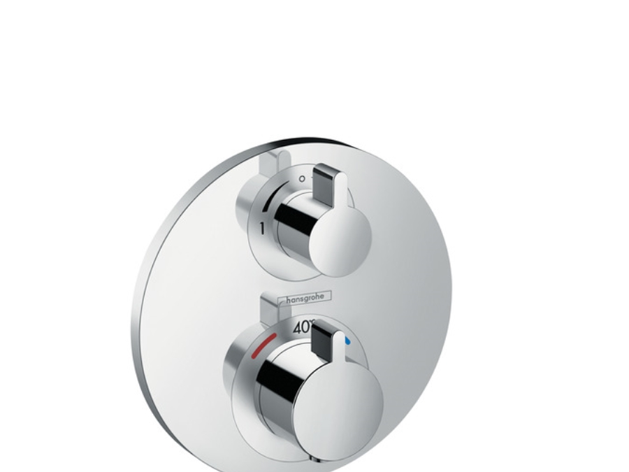 Alternativ bild 0 för hansgrohe Ecostat S termostatblandare med avstängning och omkopplare