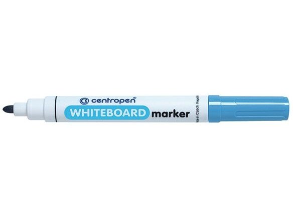 Centropen Dry Erase Board Marker Rundspitze Blau (8559/67)