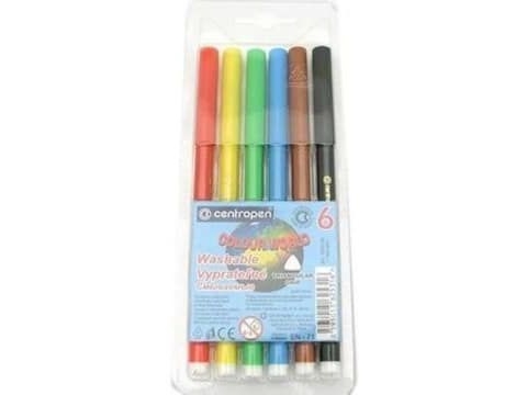 Centropen Tusch 6 Stk. Colour World (7550/06/Tp-6)