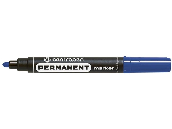 Centropen Blauer Permanentmarker Runde Spitze 2,5 Mm (585660106)