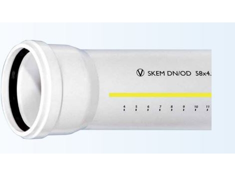 Skolan Schallschutzrohr 78-500Mm Mit Muffe