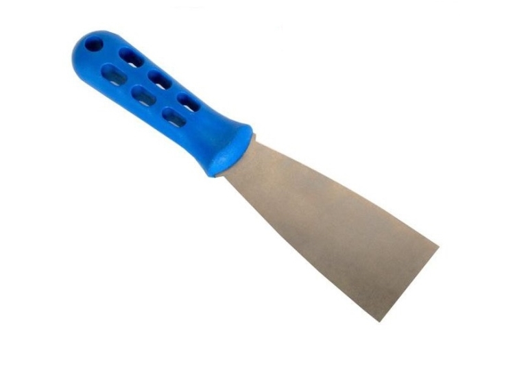 AWTools Stainless steel putty with a 40mm plastic handle (AW30263)