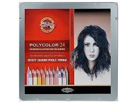 Koh-I-Noor Polycolor Blyanter 24 Farver Portræt (174935)