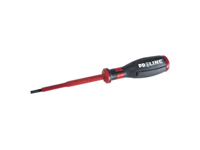Pro-Line isoleret elektriker-skrutækker flad 6,5 x 150 mm (10514)