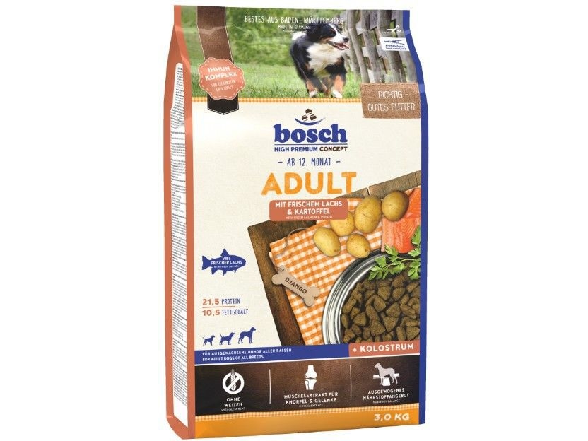 Bosch Tiernahrung Adult Lachs Und Kartoffeln - 3 Kg