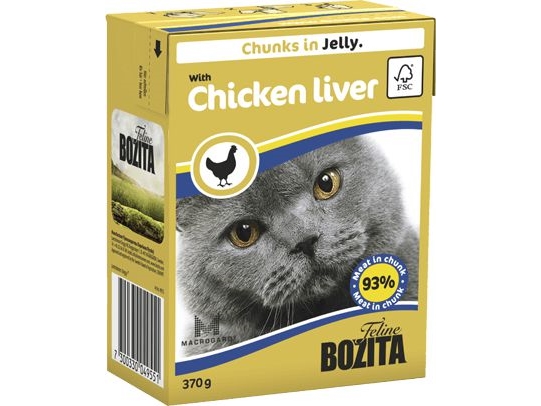 Bozita Geflügelleber In Gelee - 370G