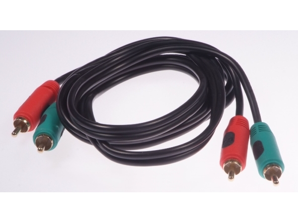 Kabel Libox Rca (Cinch) X2 - Rca (Cinch) X2 5M Sort (Lb0021)