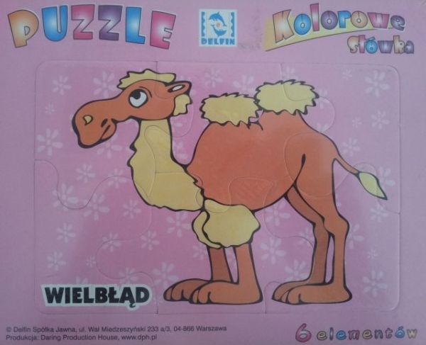 Delfin Puzzle 6 Kamel