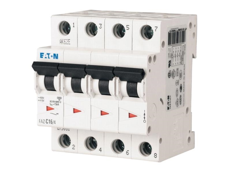 Eaton Leitungsschutzschalter 15Ka Faz-C16 4 Te - 279061