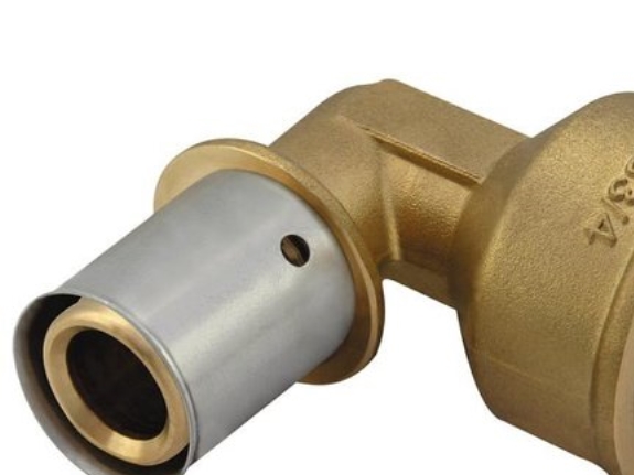KAN-therm 90° armbåge GW Press med pressring 25x2,5 G3/4 K-902003 | VVS Artiklar - Uppvärmning - Tillbehör | GameStuff