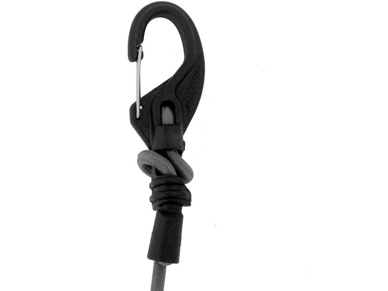Nite Ize Knotbone Elastisk Fastgørelsessnor #5 Til Line Grå-Sort