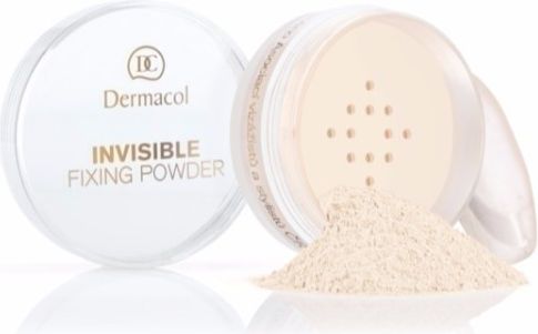 Dermacol Invisible Fixing Powder White loose powder 13g