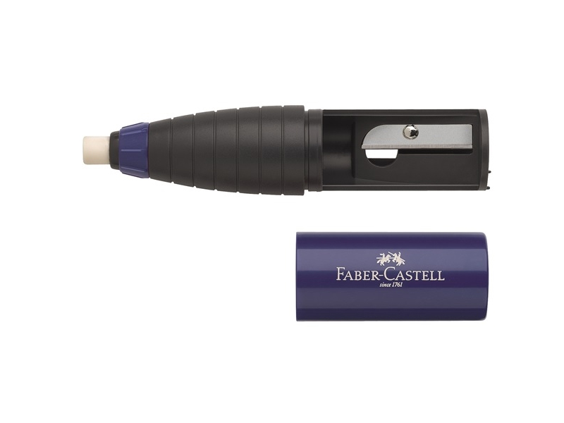 Faber-Castell 184401, Manueller Bleistiftspitzer, Mehrfarben