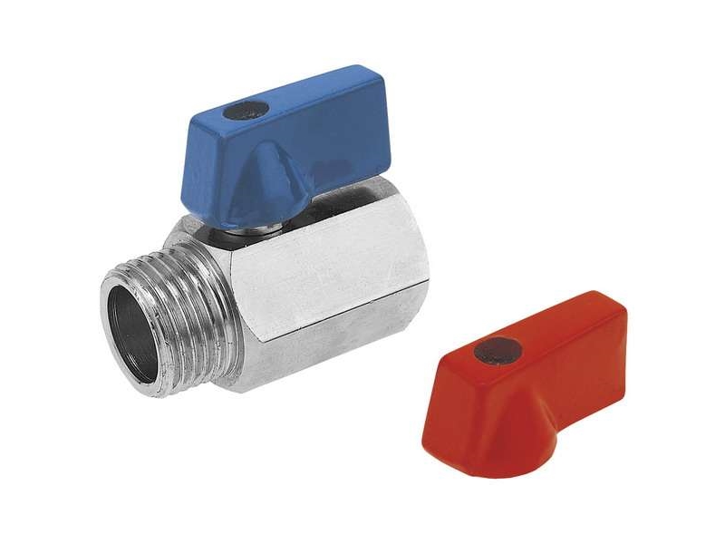 Ferro 1/2" Vandmøtrik-Kugleventil Kr2