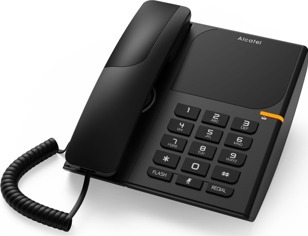 Alcatel T28 skrivbordstelefon Svart | Tele & GPS - Fast & IP telefoner - Alla fast telefoner | GameStuff