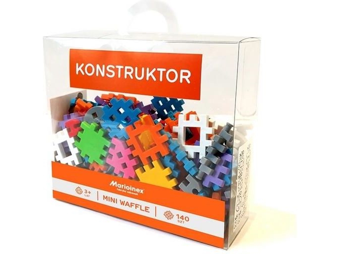 Marioinex Mini Waffel 140 Stück Constructor