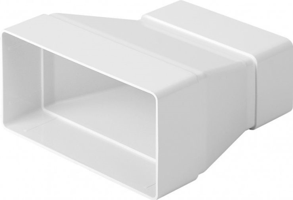 AWENTA Reduktion til flade kanaler 60x204/60x120mm (KP204-29)