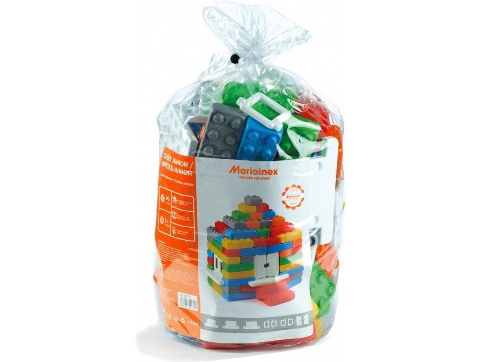 Marioinex Junior tegelklossar 90 delar (902318) | Leksaker - Konstruktions leksaker - Plastik konstruktion | GameStuff