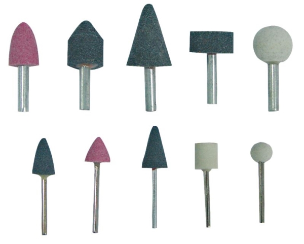Mega Schleifsteine Schaft 3 & 6 Mm Set 10-Teilig (44910)