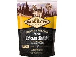 Carnilove hundfoder Fresh Chicken & Rabbit Adult 1,5 kg | Sällskapsdjur - Hund - Hundmat | GameStuff