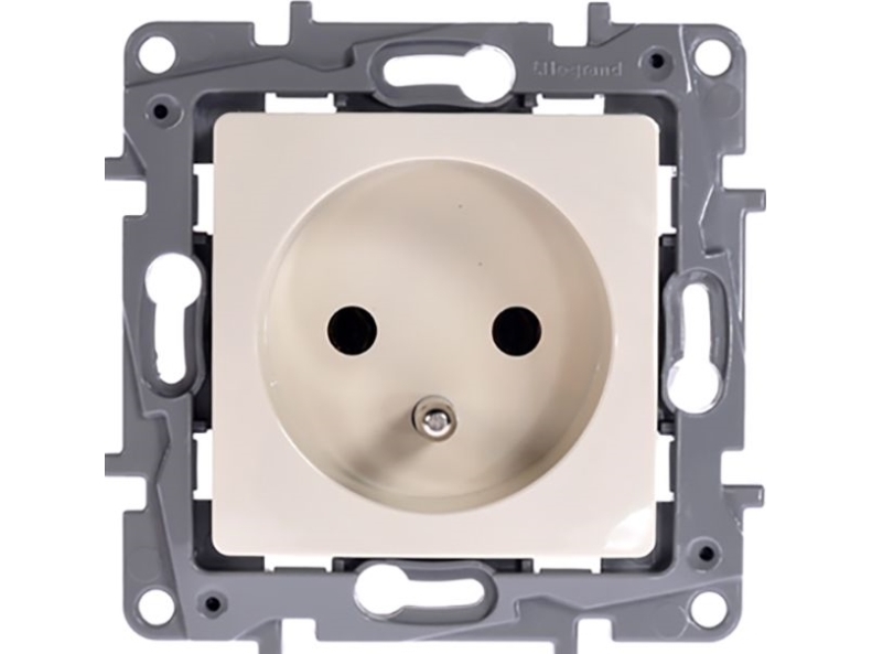 Legrand Niloe Enkeluttag Creme 764640