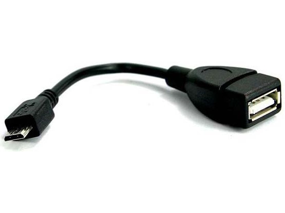 Usb Logo 2.0 Cable, Micro (Otg) -A (Otg), M/F, 0.2M