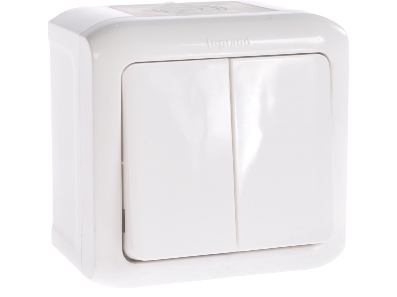Legrand lampeafbryder 10AX IP44 hvid FORIX (782362)