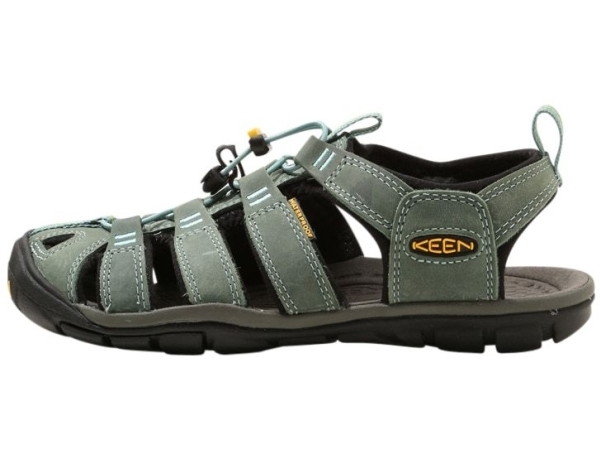 Keen Womens Clearwater CNX Leather (Blå (MINERAL BLUE/YELLOW) 37)