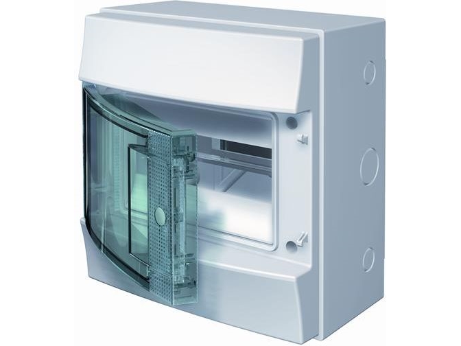 Abb Mistral65 El-Tavle Med Gennemsigtige Døre 8M Med N+Pe-Skinne (1Slm006501a1201)
