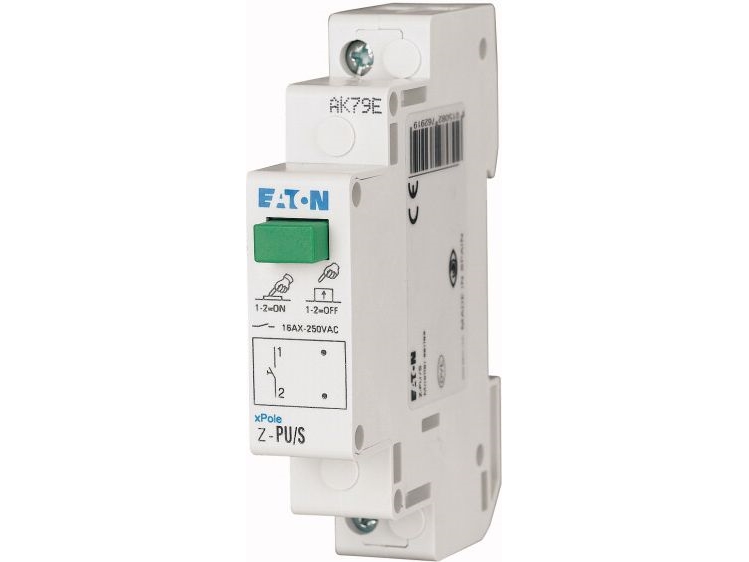 Eaton Modularer Drucktaster 16A 2R Mit Kontrollleuchte Z-Pul230/Oo (276299)