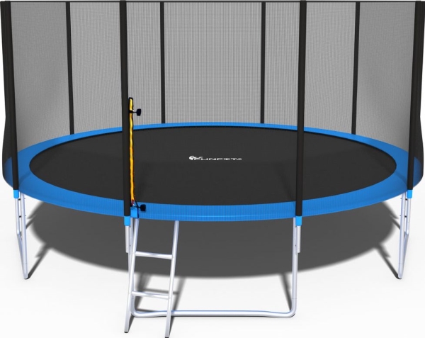 Have-trampolin Funfit 842 med udvendigt net 15.5 FT 465 cm