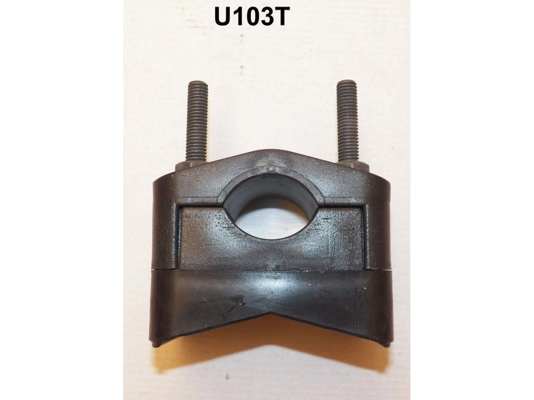 Alpar Halterung U1 Für Gedrehte Pfosten Ø 25-46 Mm (U103t)
